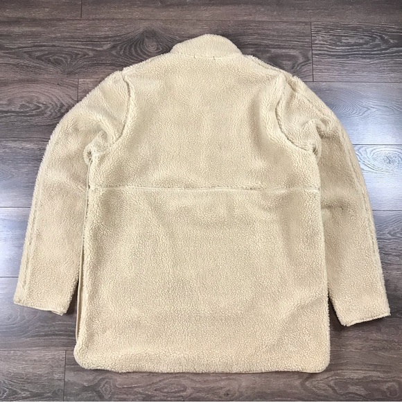 Nike Yoga Loose Fit Men’s Sherpa Fleece Pullover Jacket Size XL-Tall DD2182-247 - Picture 7 of 8